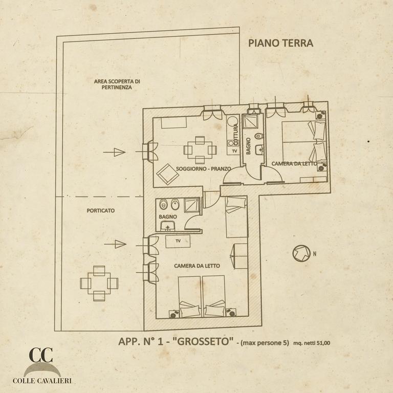 Colle Cavalieri - Country House Gavorrano Eksteriør bilde
